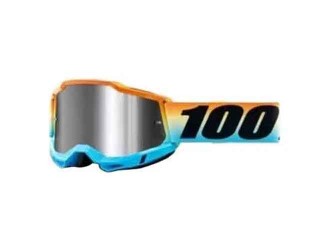 100% OCHELARI 100% ACCURI 2 Goggle Sunset Flash Silver Lens