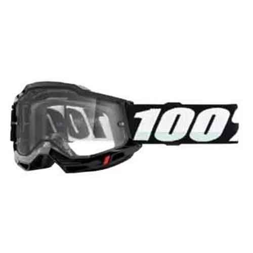 Ochelari 100% OCHELARI 100% ACCURI 2 Enduro Moto Black Clear Dual Lens