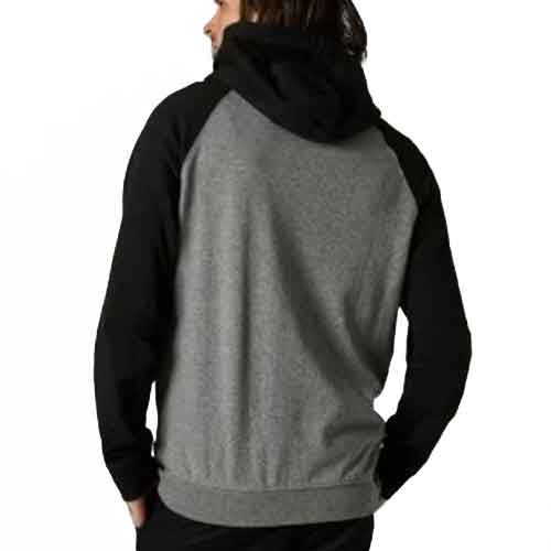 FOX BADGER ZIP FLEECE [HTR GRAPH]