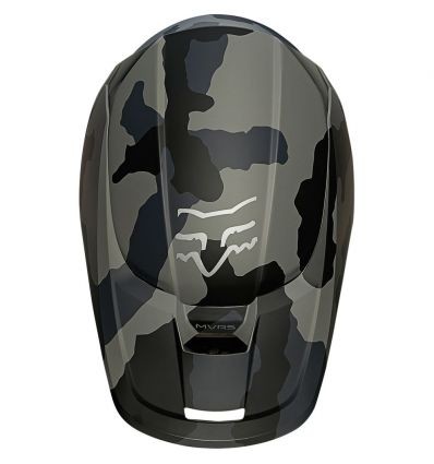 FOX YOUTH V1 TREV HELMET, ECE [BLK CAM]