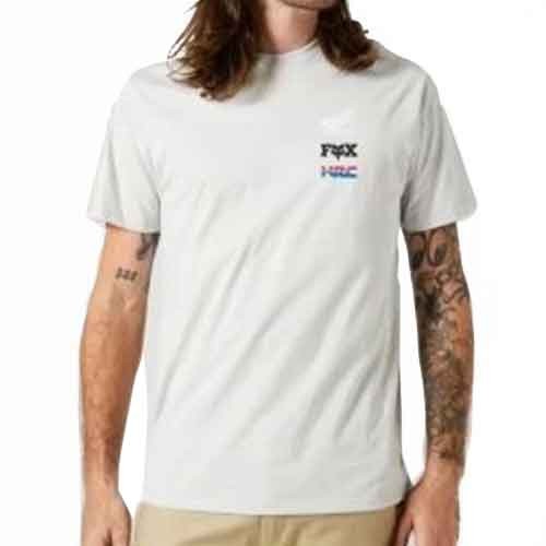 Tricouri FOX HONDA WING PREMIUM TEE GREY