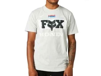 FOX HONDA PREMIUM TEE GREY