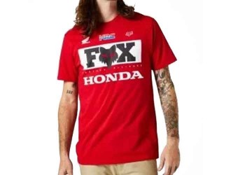 FOX HONDA PREMIUM TEE RED