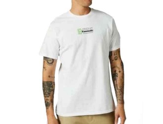 FOX KAWASAKI PREMIUM TEE WHT