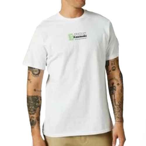 Tricouri FOX KAWASAKI PREMIUM TEE WHT