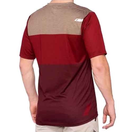 100% AIRMATIC Jersey Brick/Dark Red