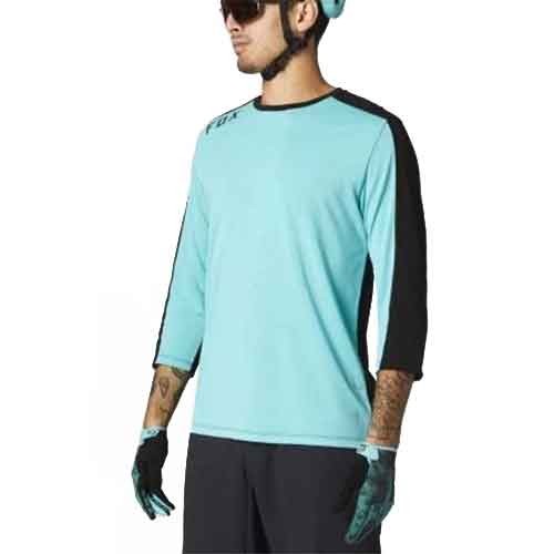 FOX RANGER DR 3/4 JERSEY [TEAL]