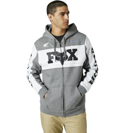 FOX HONDA ZIP FLEECE [HTR GRAPH]