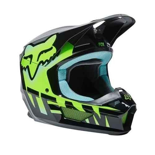 FOX V1 TRICE HELMET, ECE [TEAL]