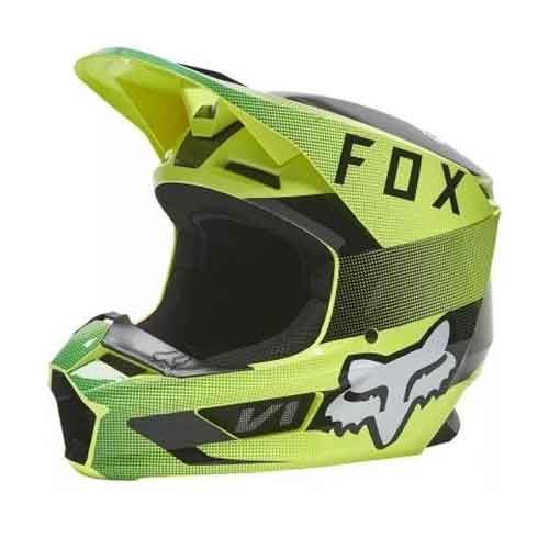 Casti FOX V1 RIDL HELMET, ECE [FLO YLW]