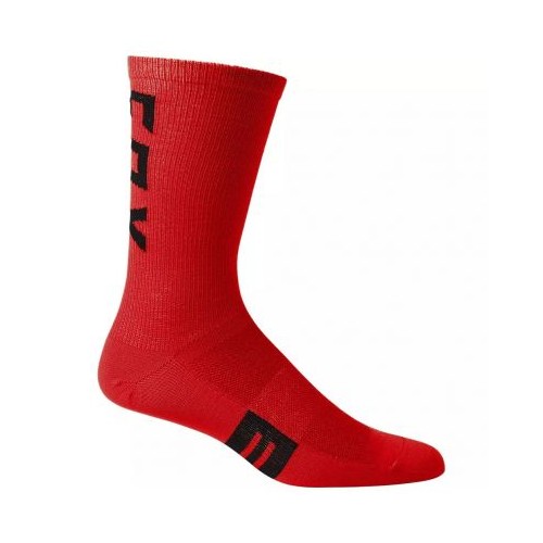 Sosete FOX 8" FLEXAIR MERINO SOCK [FLO RED]