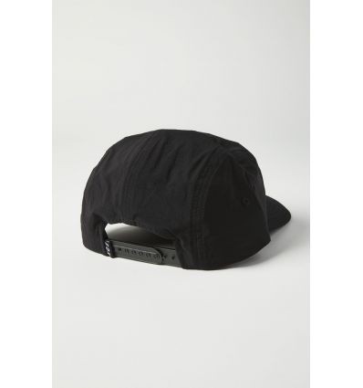 FOX FOX BADGE 5 PANEL HAT [BLK]