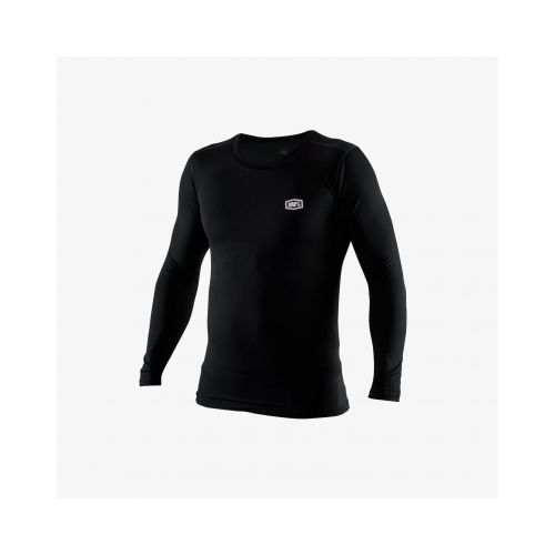 Bluze 100% BASECAMP Long Sleeve Base Layer Black Base Layers