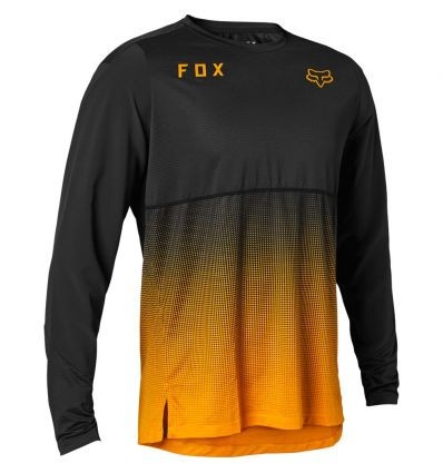 FOX FLEXAIR RS LS JERSEY [BRNT ORG]