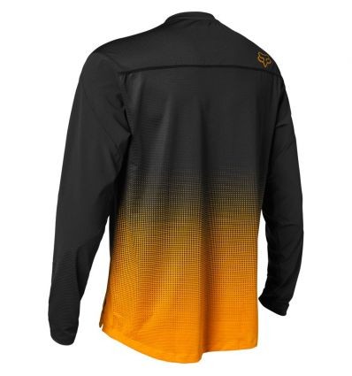 FOX FLEXAIR RS LS JERSEY [BRNT ORG]