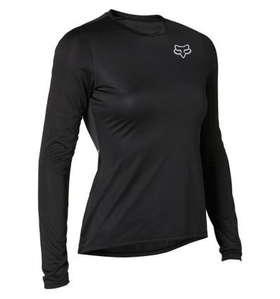 FOX WOMENS TECBASE LS BASELAYER [BLK]