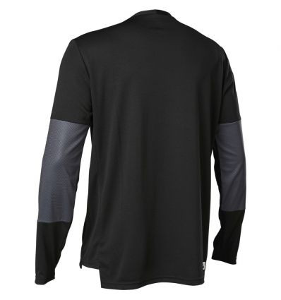 FOX DEFEND LS JERSEY FOXHEAD [BLK]