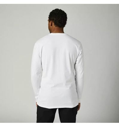 FOX RKANE LS PREMIUM TEE [OPT WHT]