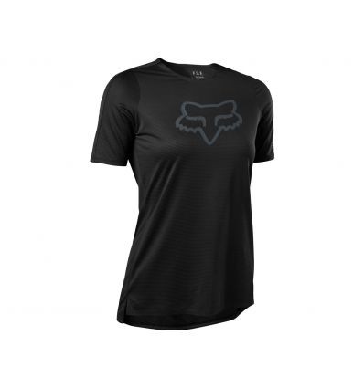 FOX WOMENS FLEXAIR SS JERSEY [BLK]