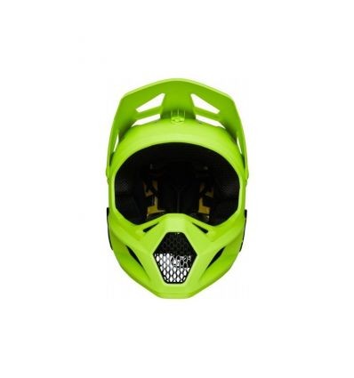 FOX YTH RAMPAGE HELMET, CE/CPSC [FLO YLW]