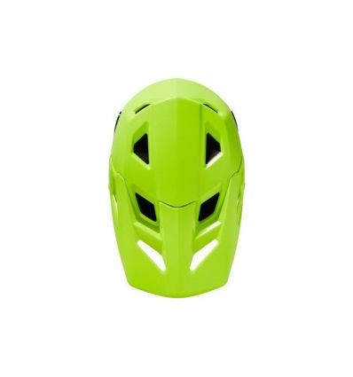 FOX YTH RAMPAGE HELMET, CE/CPSC [FLO YLW]