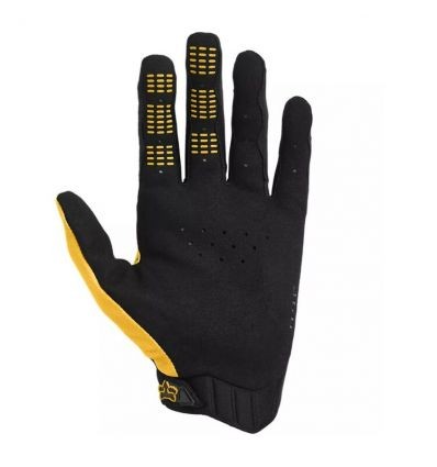 FOX 360 SUPR TRIK LE GLOVE [BLK/YLW]