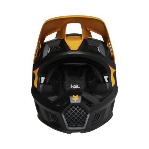 Casti FOX V3 RS SUPR TRIK HELMET, ECE [BLK/YLW]