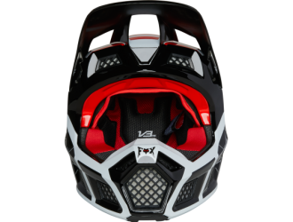 FOX V3 RS CELZ HELMET, ECE [RD/BLK/WHT]