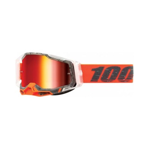 Ochelari 100% RACECRAFT 2 Goggle Schrute - Mirror Red Lens