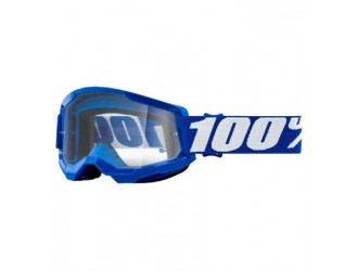 100% STRATA 2 Goggle Blue - Clear Lens