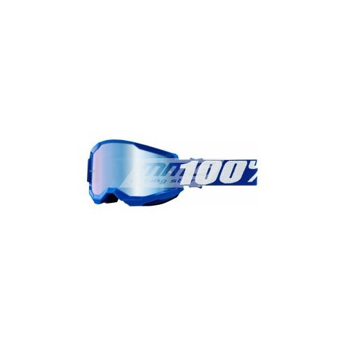 Ochelari 100% STRATA 2 Goggle Blue - Mirror Blue Lens