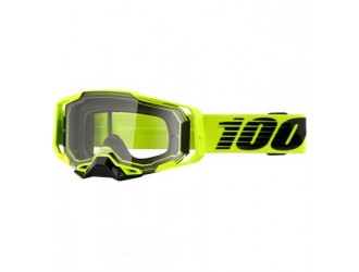 100% ARMEGA Goggle Nuclear Citrus Clear Lens