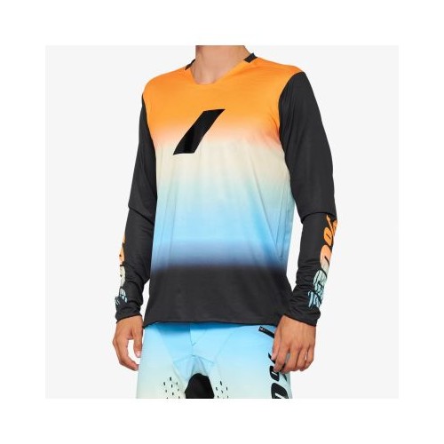 Bluze 100% R-CORE-X LE Long Sleeve Jersey Sunset