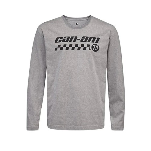 Can-am Bombardier Tricou cu maneca lunga Checkers