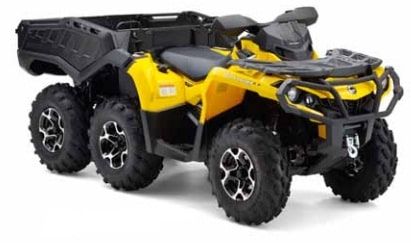 Primul ATV 6x6 de la Can-Am: Outlander 6x6 1000 XT