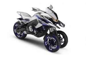 Intermot 2014:Yamaha prezinta conceptul 01GEN cu trei roti