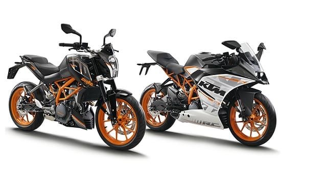 KTM isi mareste lineup-ul de modele de capacitate mica