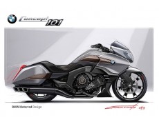 BMW Concept 101 avanpremiera bagger-ului K1600