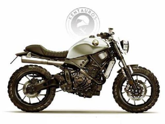 O viziune scrambler a modelului 2016 Yamaha XSR 700, ce va fi lansat curand