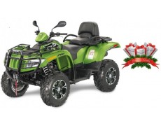 Mos Craciun la ATVROM: ATV Arctic Cat lama de dezapezire gratis