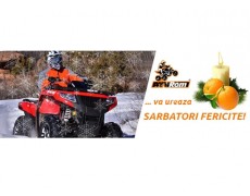 Promotie speciala de Sarbatori la ATVROM!