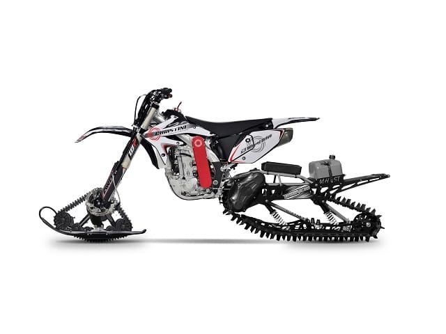 Kit-ul de conversie pentru snow-bike Christini AWD II-Track a fost lansat