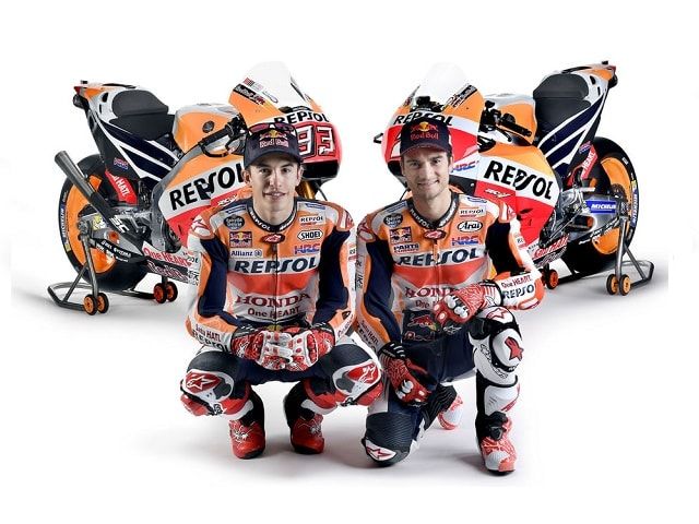 Honda si-a prezentat echipa Repsol si modelul 2017 RC213V cu care participa in MotoGP in acest sezon