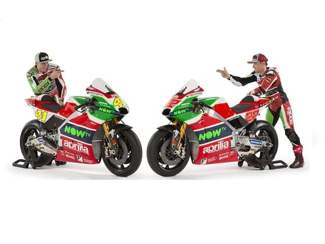 Si Aprilia si-a lansat oficial motocicleta 2017 RS-GP si echipa cu care participa in sezonul 2017 MotoGP