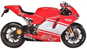 Ducati Desmosedici RR, originalul Ducati V4 Superbike