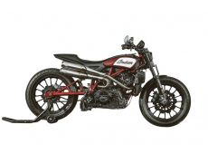 Motocicleta Indian Scout FTR1200 Custom intra in cursa